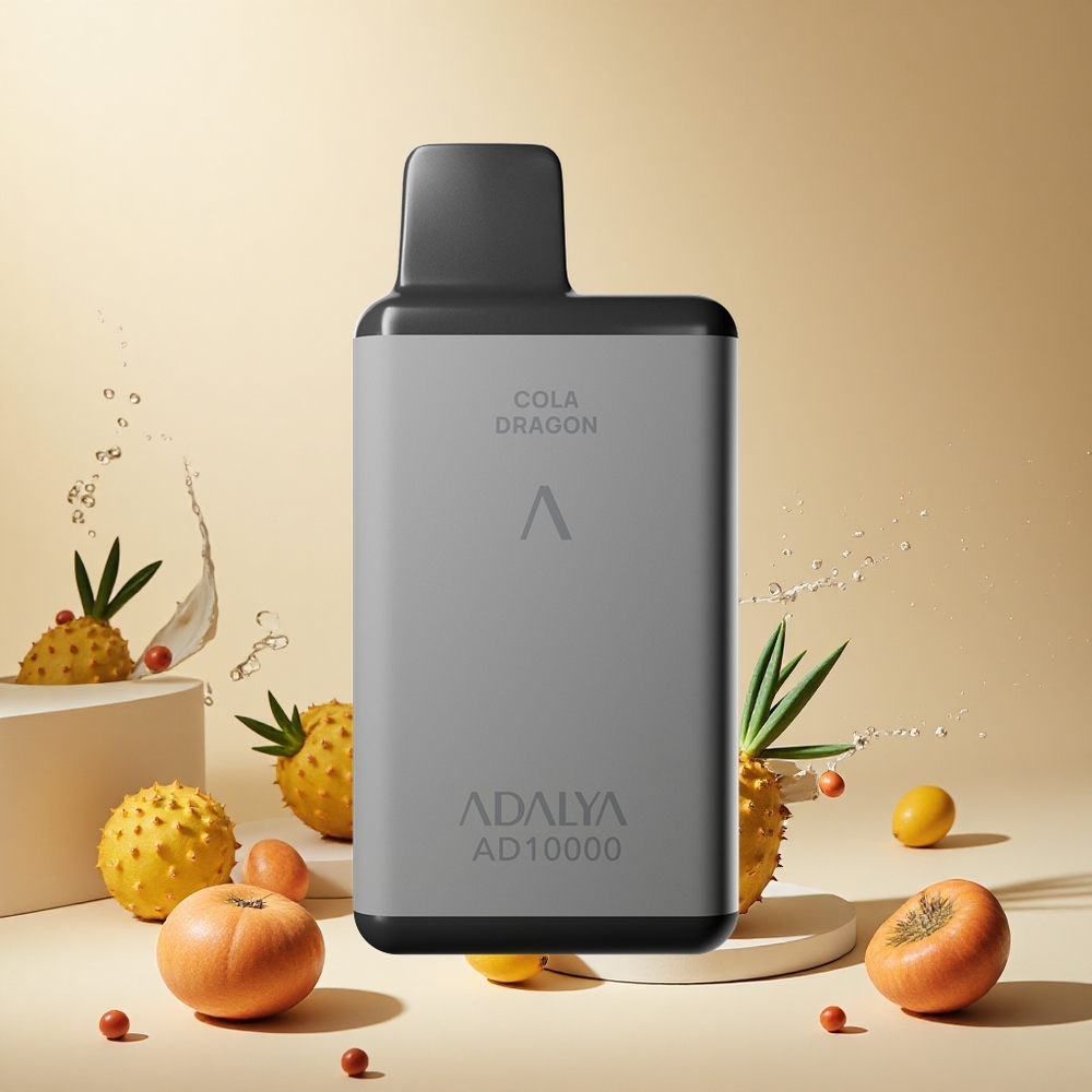 Cactus Splash Adalya AD 10000 Puffs Disposable Vape wholesale vapes Ireland Space Gray USB-C