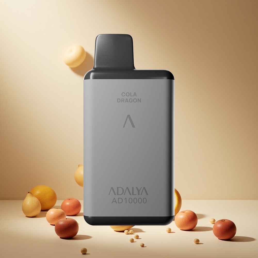 Love 66 Adalya AD 10000 Puffs Disposable Vape Space Gray wholesale vapes Ireland USB-C Rechargeable