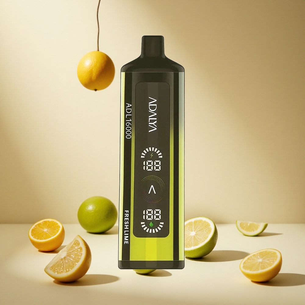 Fresh Lime Adalya ADL PRO 16000 Puffs wholesale vapes Ireland Smart Mesh Coil