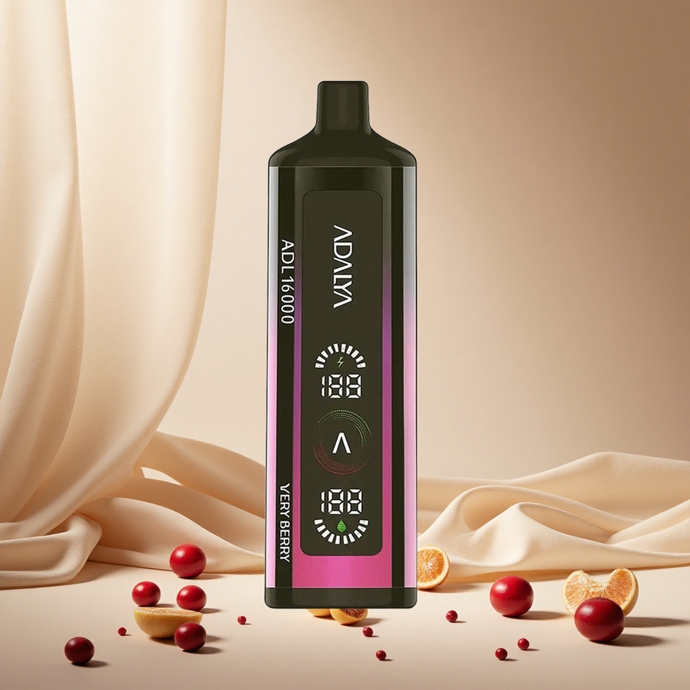 Very Berry Adalya ADL 16000 PRO Puffs Smart Mesh Coil wholesale vapes Ireland Steel Pipe Design