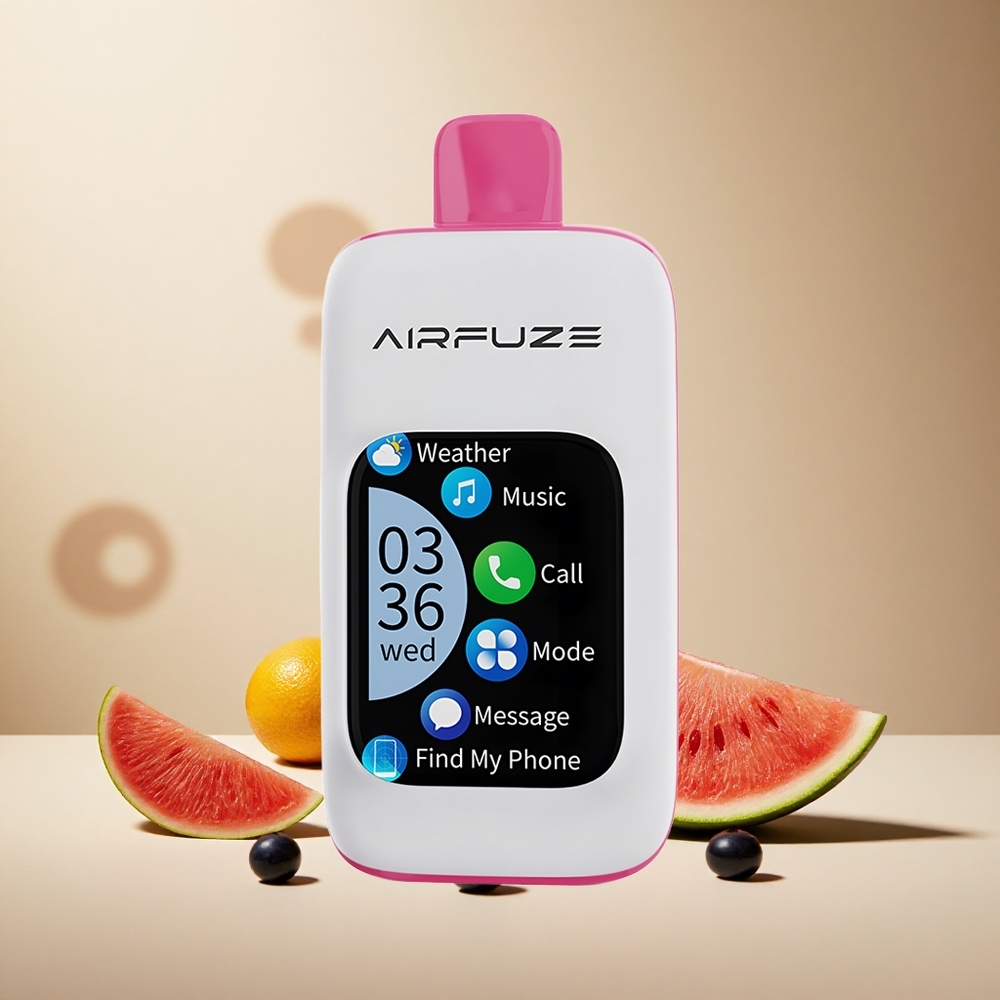 Blueberry Watermelon AirFuze Smart 30000 Puffs wholesale vapes Ireland 2.01\" Touch