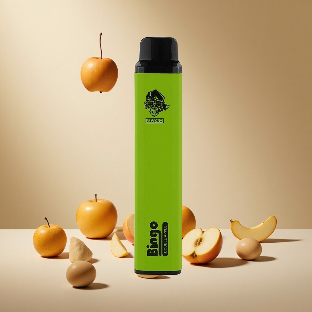 Double Apple Aivono AIM BINGO 4000 Puffs wholesale vapes Ireland Compact 21 123mm