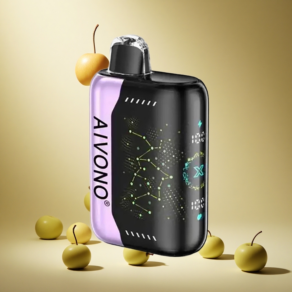 Green Apple Grape Aivono AIM BOOM 25000 Puffs wholesale vapes Ireland Type-C Charging