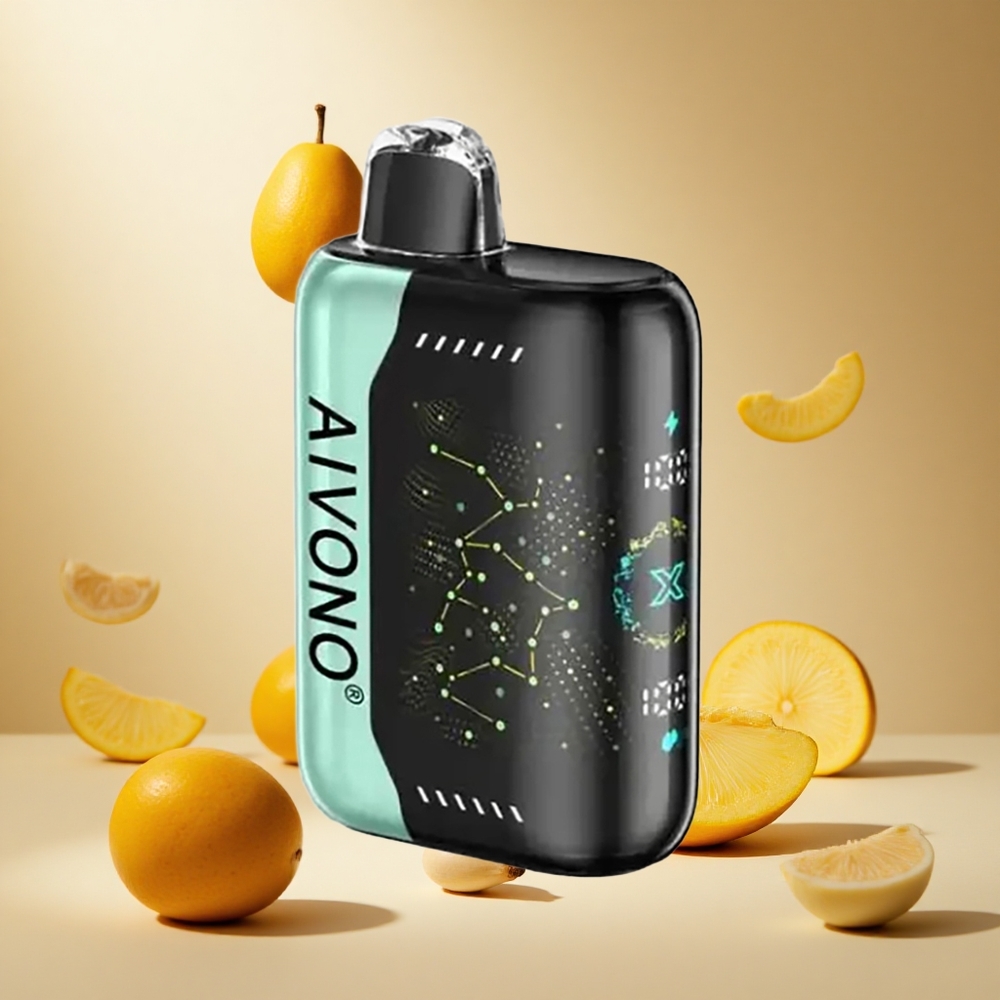 Sour Mango Pineapple Aivono AIM BOOM 25000 Puffs wholesale vapes Ireland Type-C Charging