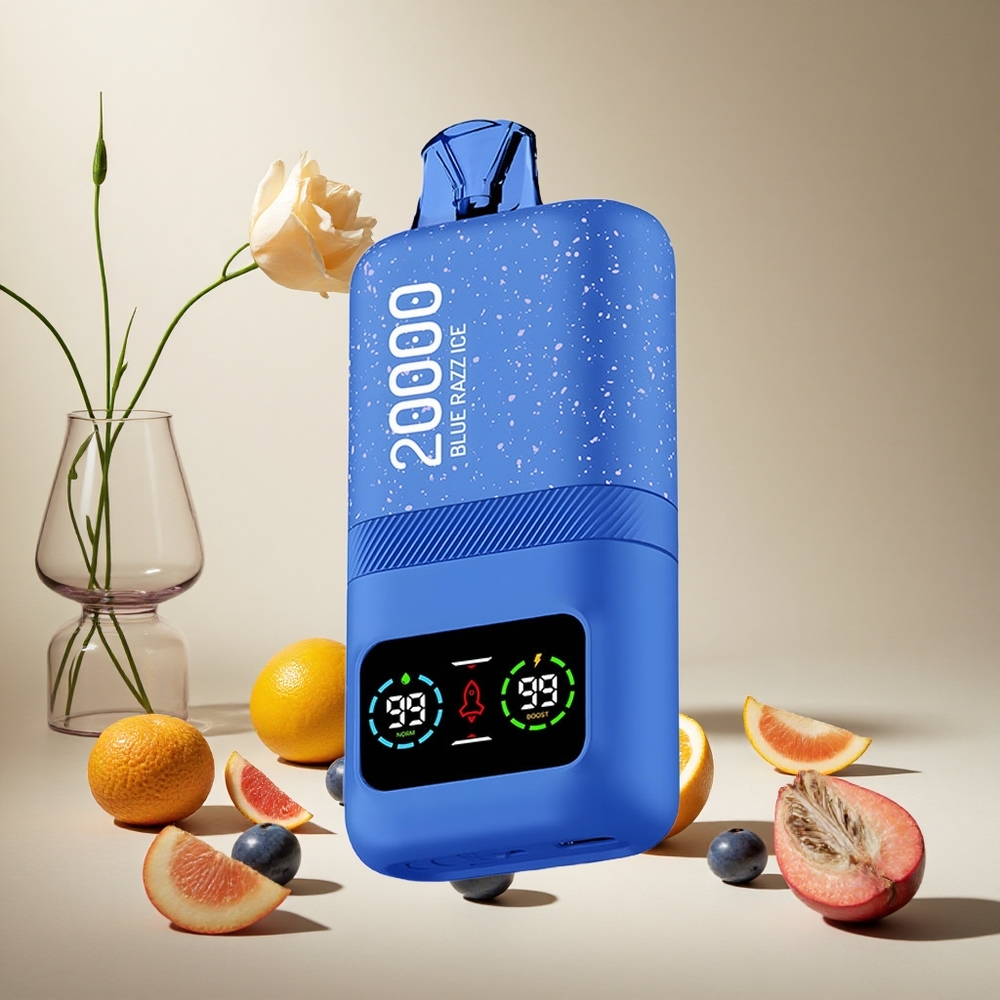 Blue Razz Ice Aivono AIM MAGIC 20000 Puffs wholesale vapes Ireland Dual Mesh Coils