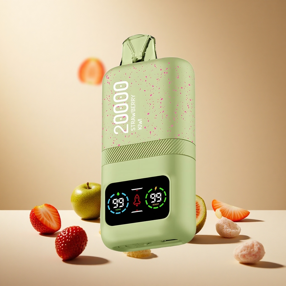 Strawberry Kiwi Aivono AIM MAGIC 20000 Puffs wholesale vapes Ireland Dual Mesh Coils