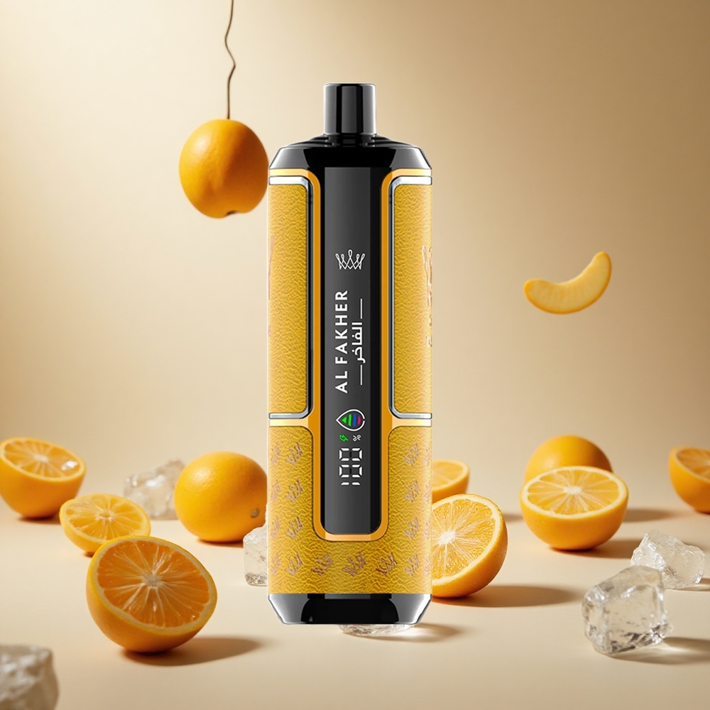 Mango Ice Al Fakher Crown Bar 15K Hypermax Disposable Vape Kit wholesale vapes Ireland 22ml