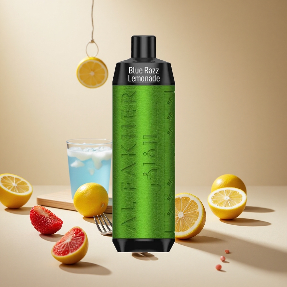Blue Razz Lemonade Al Fakher Crown Bar 8000 wholesale vapes Ireland 18ml e-Liquid Capacity