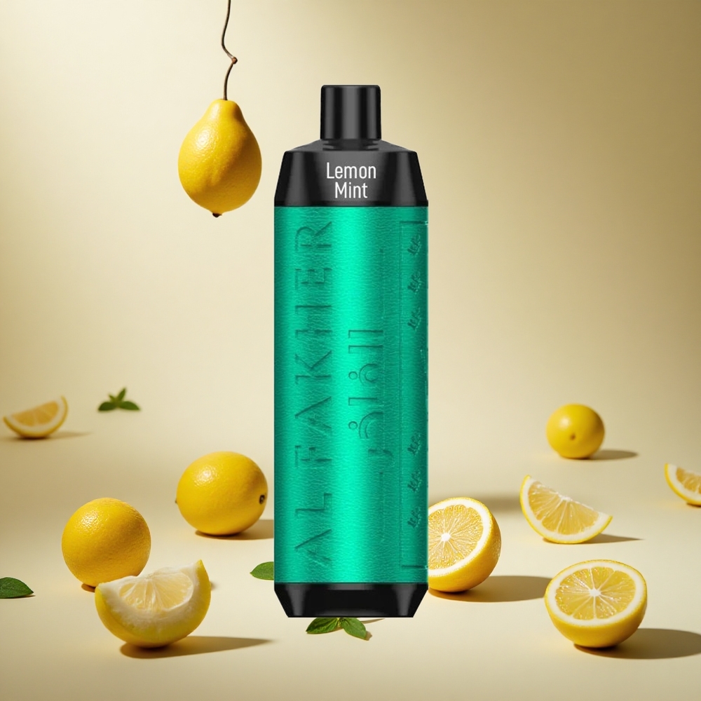 Lemon Mint Al Fakher Crown Bar 8000 wholesale vapes Ireland Disposable Vape Crystal 18mL