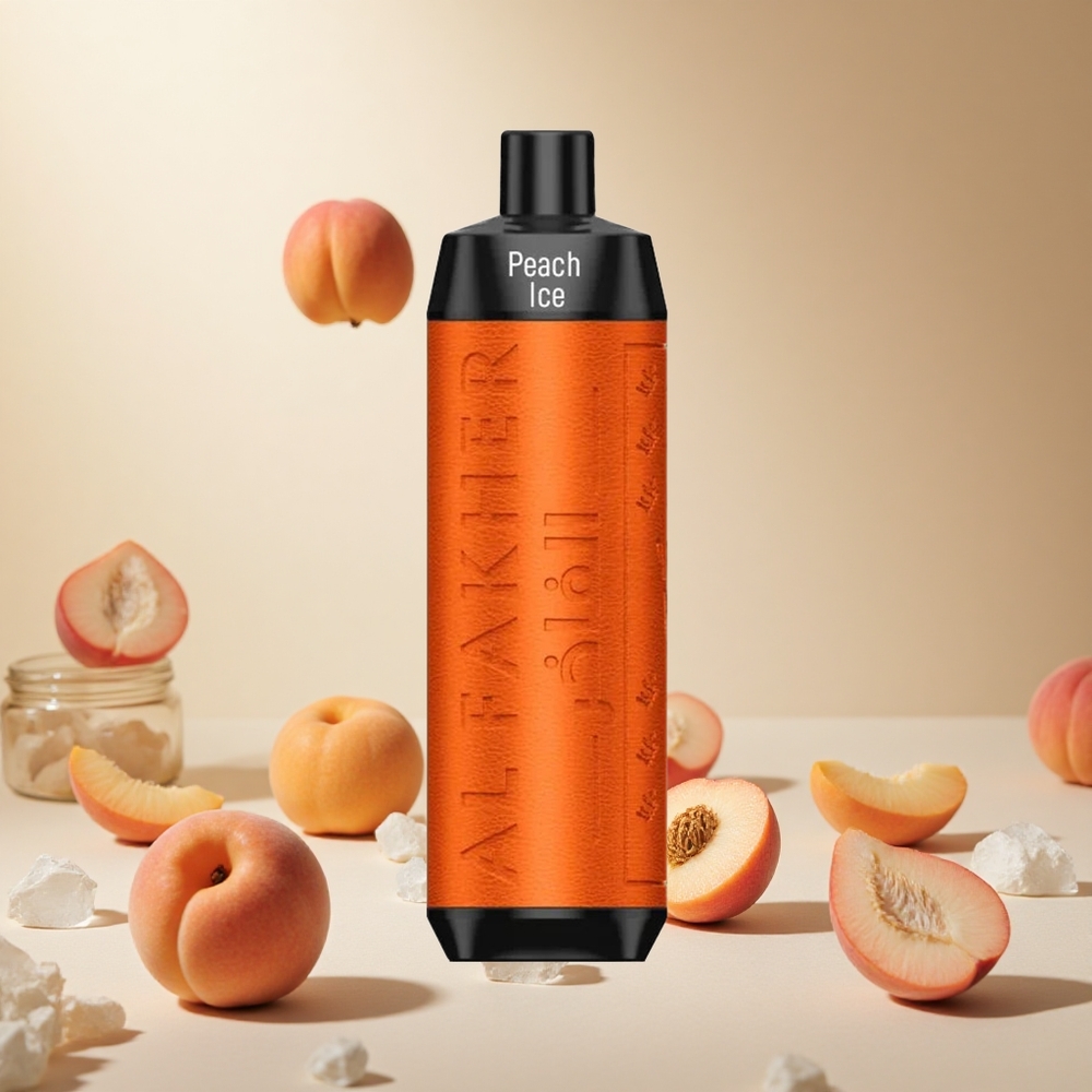Peach Ice Al Fakher Crown Bar 8000 wholesale vapes Ireland Crystal Disposable Vape