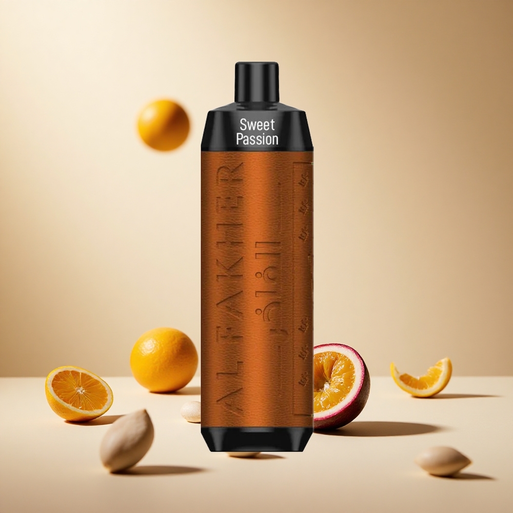 Sweet Passionfruit Al Fakher Crown Bar 8000 wholesale vapes Ireland USB Type-C