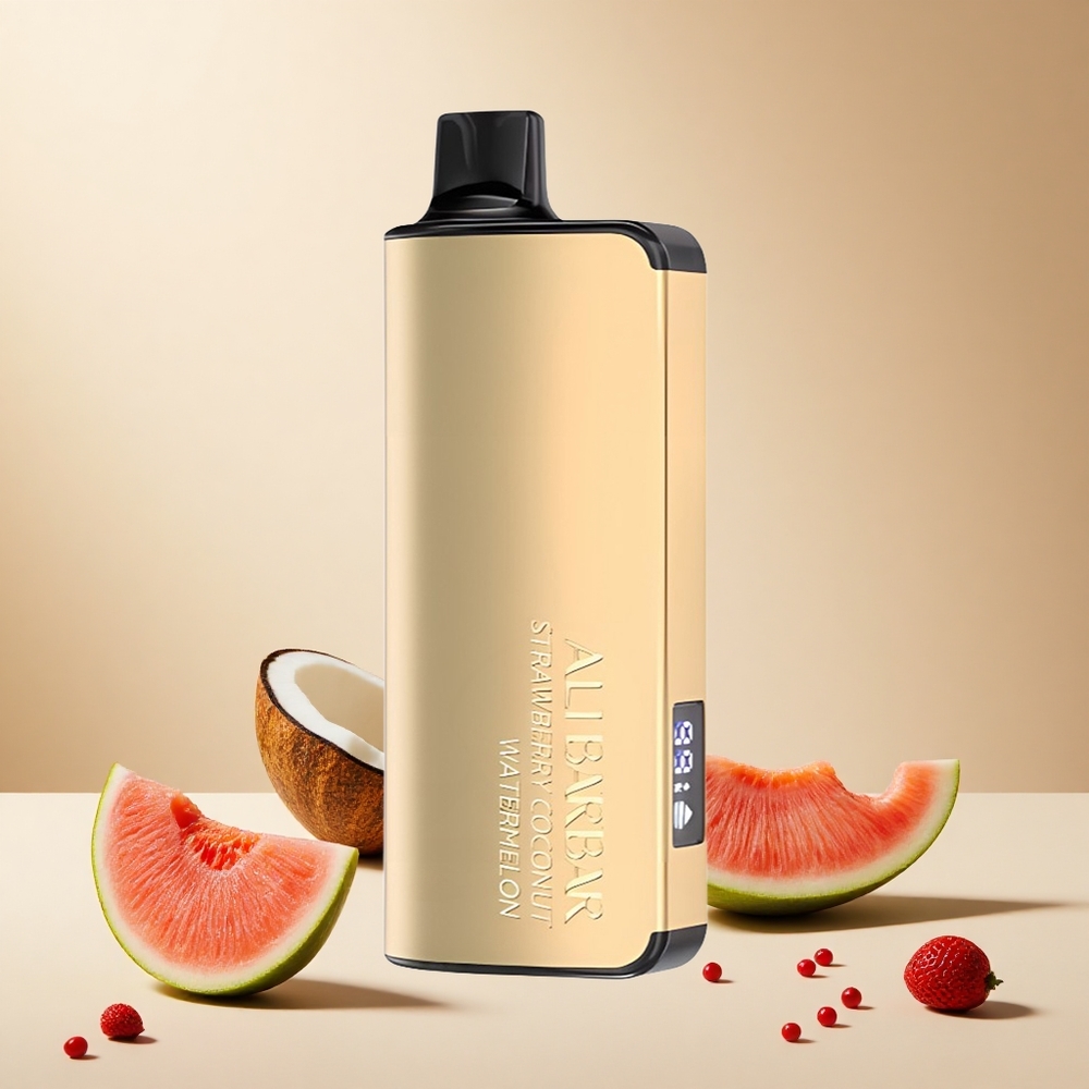 Strawberry Coconut Watermelon Alibarbar Ingot 9000 Puffs wholesale vapes Ireland 22ml 9000 Puffs