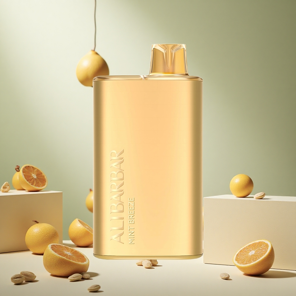 Mint Breeze Alibarbar Rich 8000 Puffs Disposable Vape wholesale vapes Ireland 20ml Eliquid Capacity