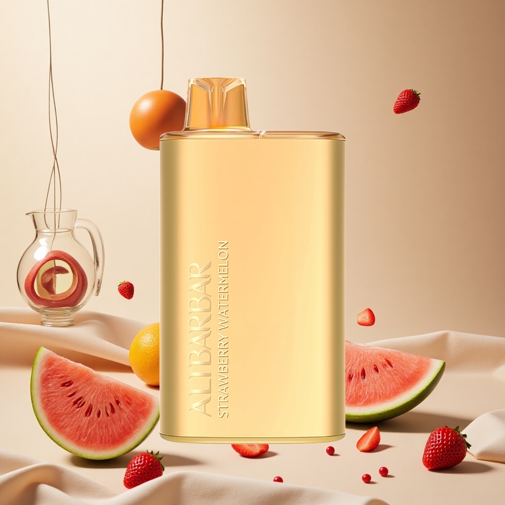 Strawberry Watermelon Alibarbar Rich 8000 Puffs wholesale vapes Ireland 20ml