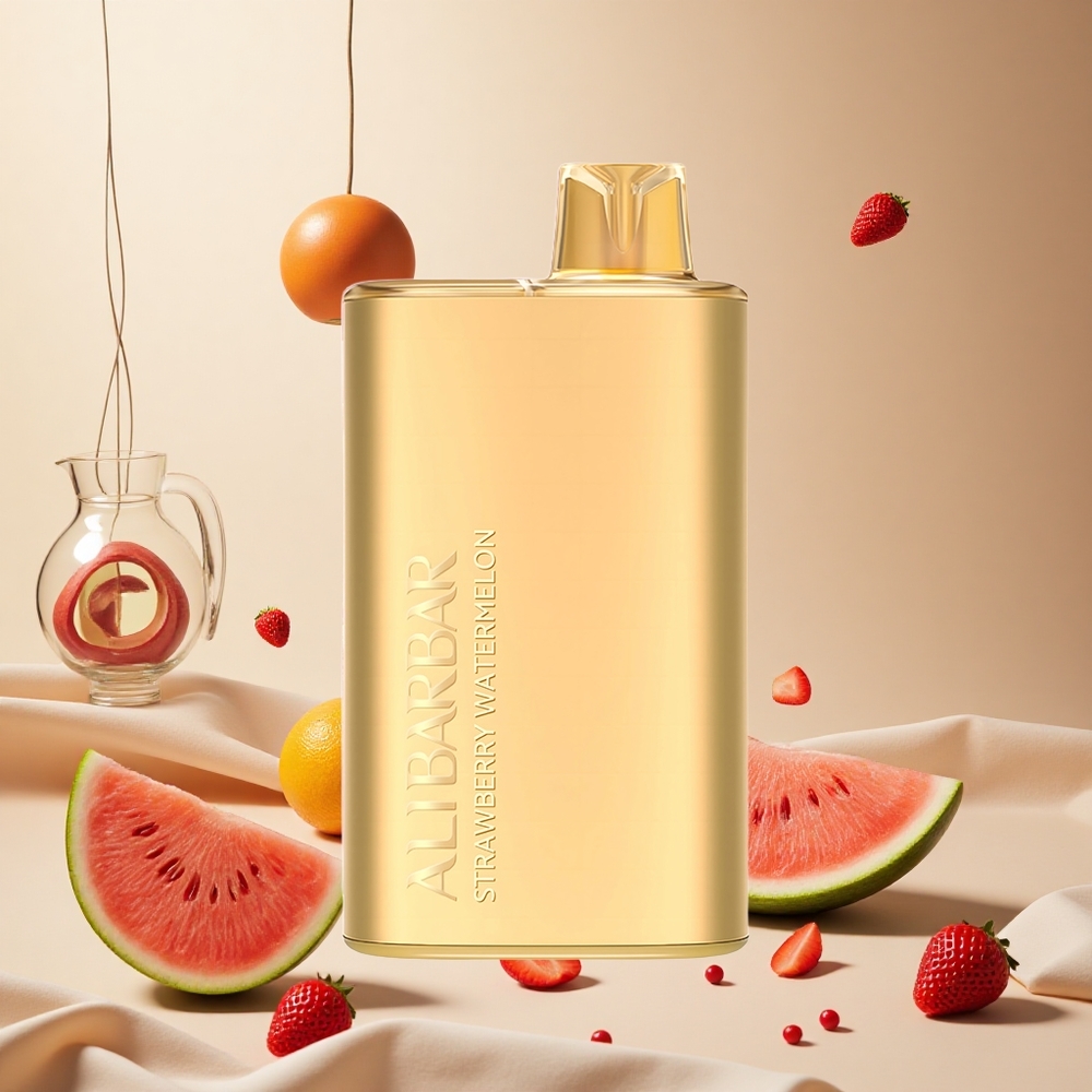 Strawberry Watermelon Alibarbar Rich 8000 Puffs wholesale vapes Ireland 20ml