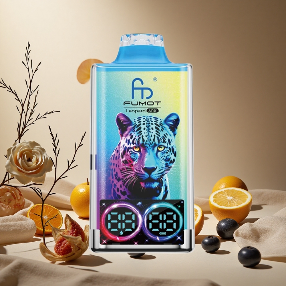 Black Dragon Ice Fumot Leopard 40K Puffs wholesale vapes Ireland Dual Mesh Type-C