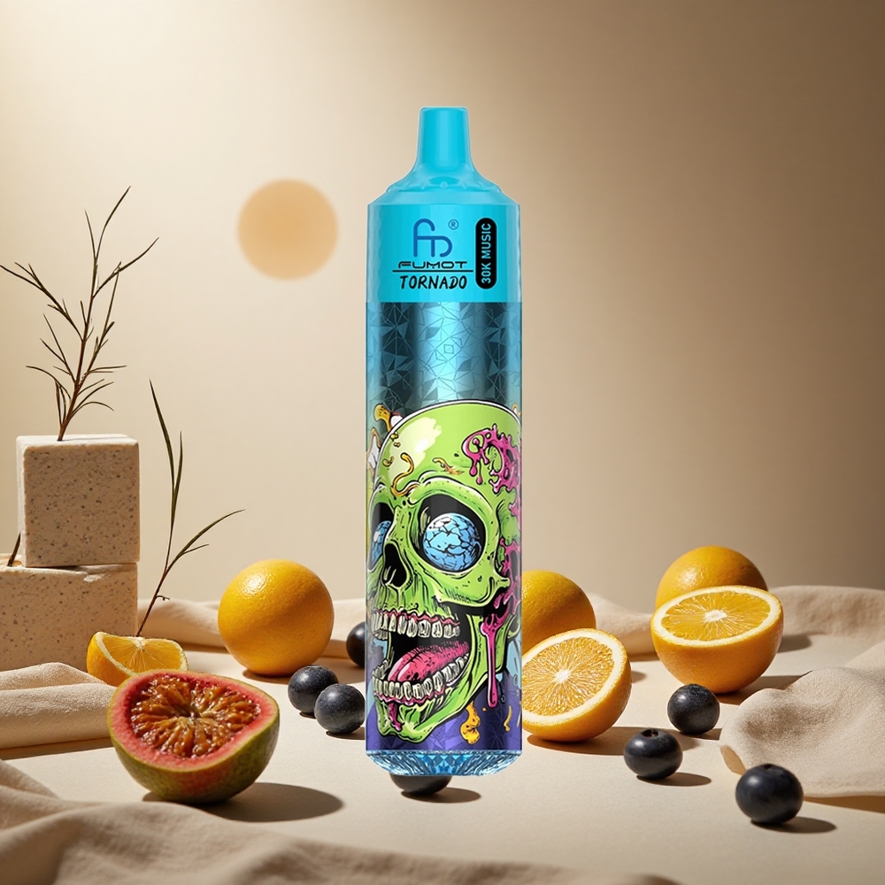 Black Ice Fumot RandM Tornado 30000 Puffs wholesale vapes Ireland 30mL 2% 5% Nicotine