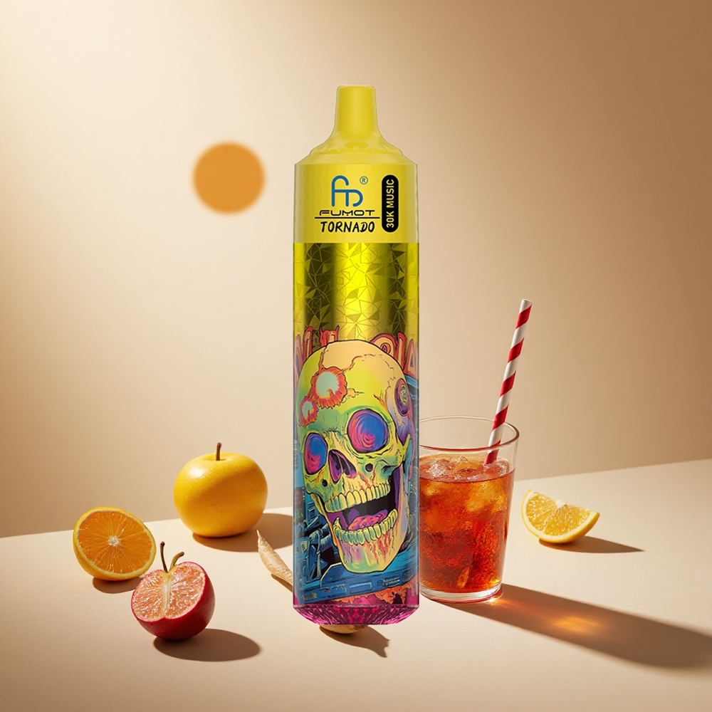 Cherry Coke Fumot RandM Tornado 30000 Puffs wholesale vapes Ireland 30mL LED Display