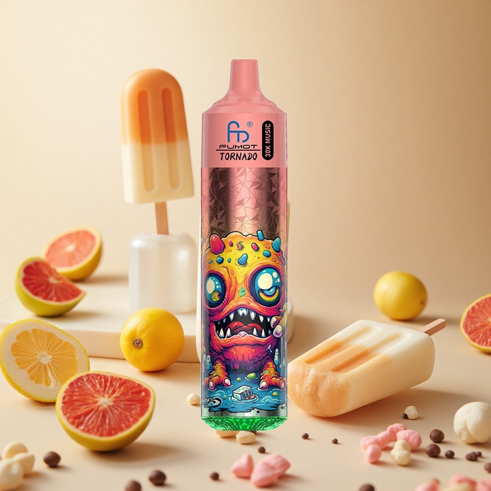 Popsicles Fumot RandM Tornado 30000 Puffs wholesale vapes Ireland 30mL 2% 5% Nicotine