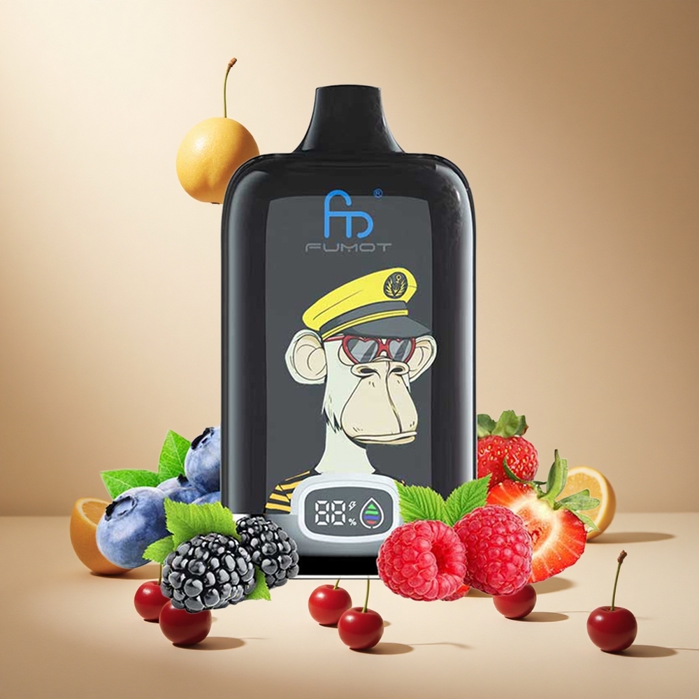 Cherry Fumot Tornado Digital Box 12000 Puffs Mesh Coil wholesale vapes Ireland