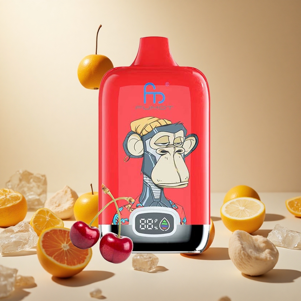 Ice Pop Fumot Tornado Digital Box 12000 Puffs wholesale vapes Ireland Mesh Coil