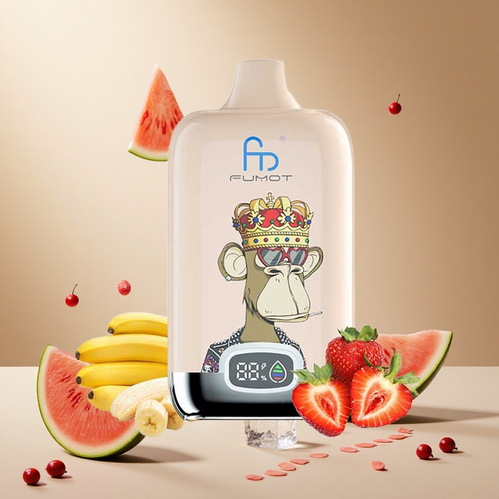Watermelon Ice Fumot Tornado Digital Box 12000 Puffs wholesale vapes Ireland Mesh Coil