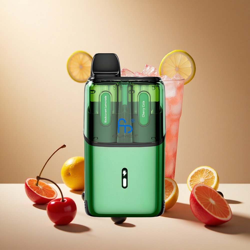 Blackcurrant Lemonade - Cherry Cola Fumot Ultra T32000 32000 Puffs wholesale vapes Ireland Advanced Mesh Coil
