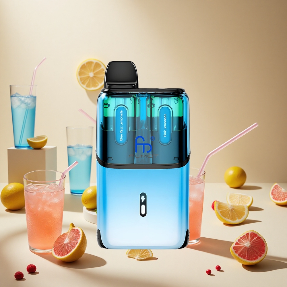 Blue Razz Lemonade - Pink Lemonade Fumot Ultra T32000 32000 Puffs wholesale vapes Ireland Advanced Mesh Coil