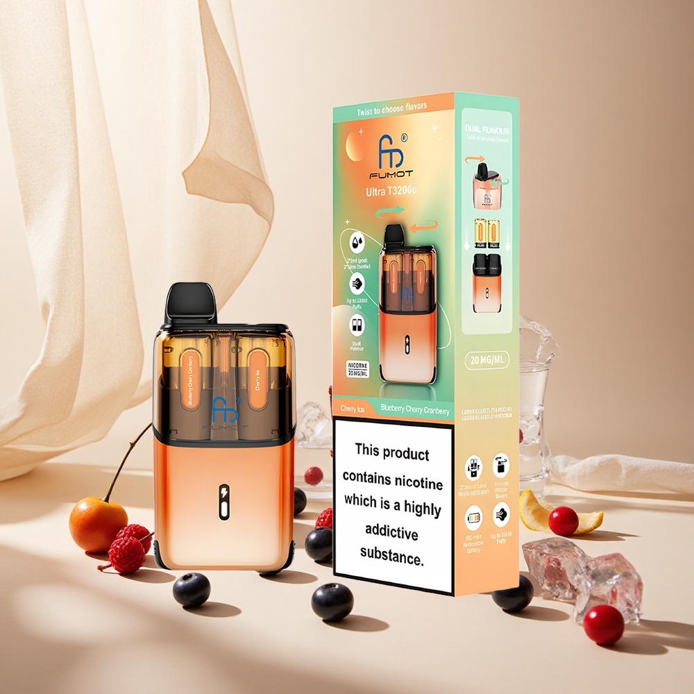 Blueberry Cherry Cranberry - Cherry Ice Fumot Ultra T32000 32000 Puffs wholesale vapes Ireland