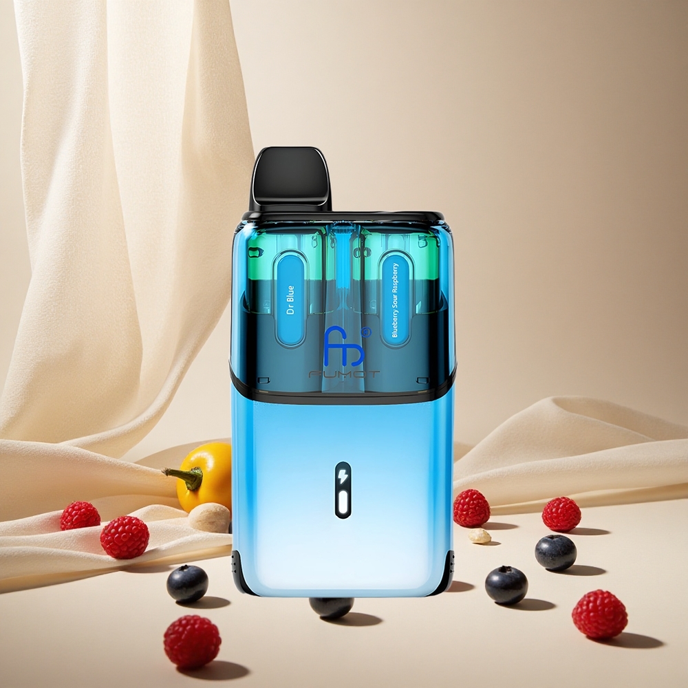 Blueberry Sour Raspberry Fumot Ultra T32000 wholesale vapes Ireland 24ml Mesh Coil