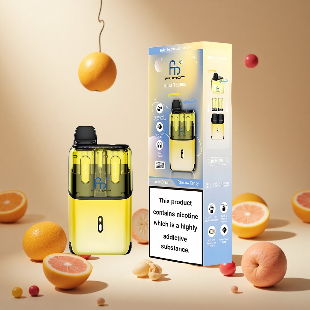Rainbow Candy Fumot Ultra T32000 wholesale vapes Ireland Advanced Mesh Coil