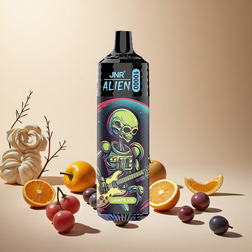 Grape Ice JNR Alien 10000 Puffs wholesale vapes Ireland with RGB LED
