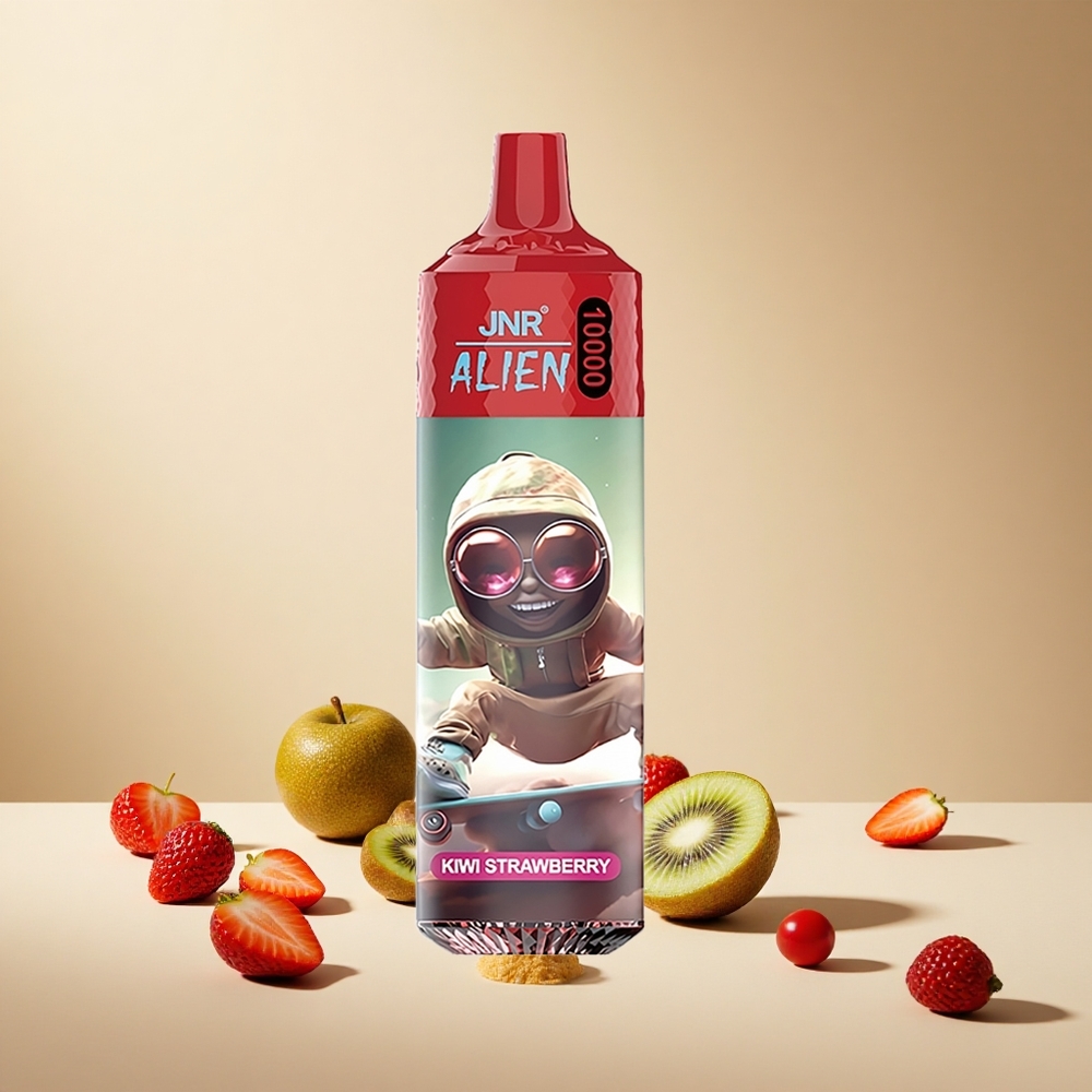 Kiwi Strawberry JNR Alien 10000 Puffs Disposable Vape with 850mAh Battery wholesale vapes Ireland