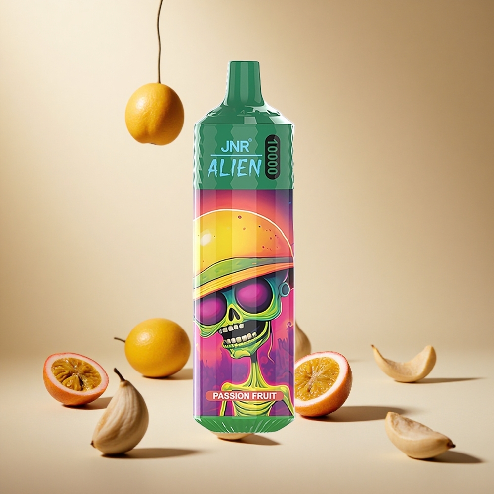 Passion Fruit JNR Alien 10000 Puffs wholesale vapes Ireland with Type-C Quick Charge
