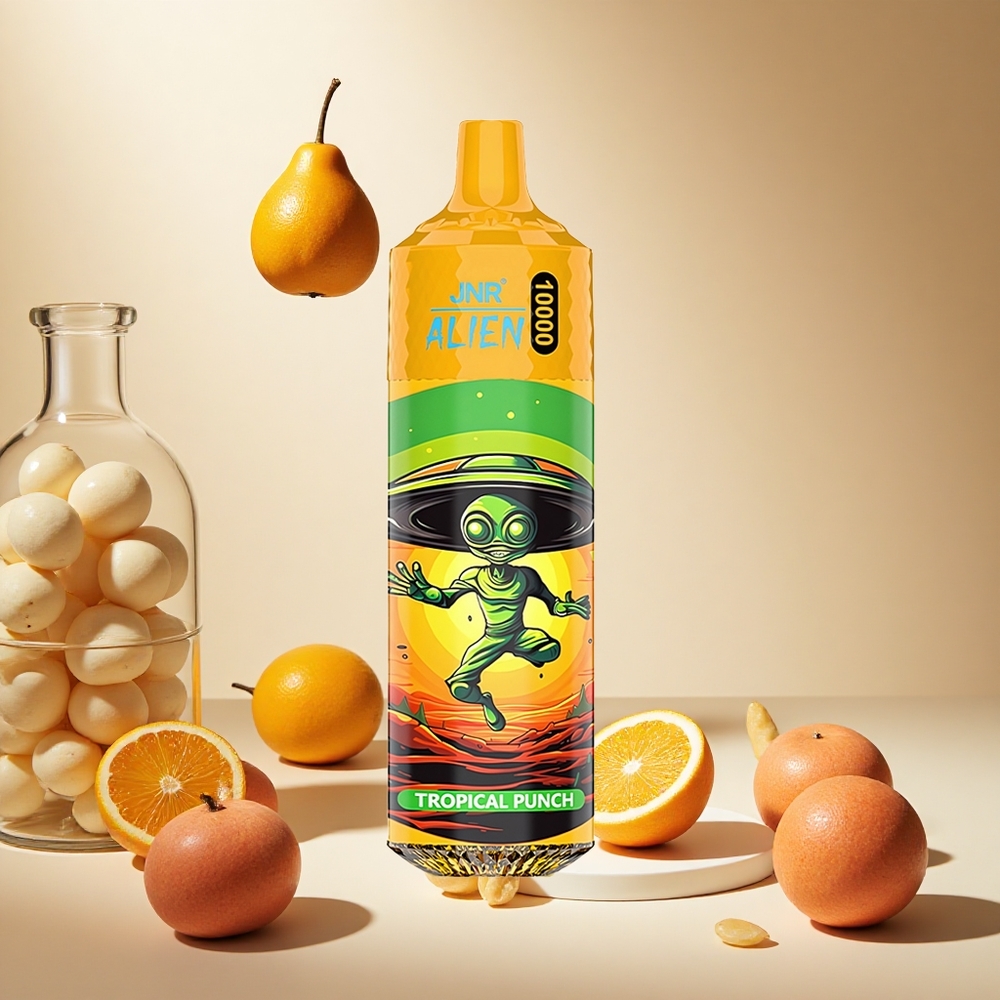 Tropical Punch JNR Alien 10000 Puffs 850mAh wholesale vapes Ireland RGB LED