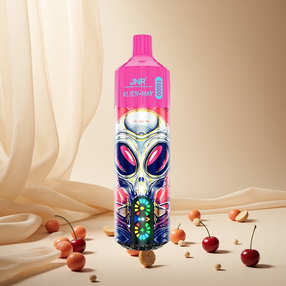 Cherry Berry JNR Alien Max 18000 Puffs wholesale vapes Ireland with Dual Mesh Coil
