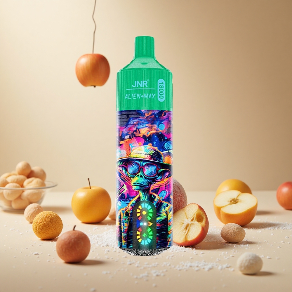 Frozen Apple JNR Alien Max 18000 Puffs with Dual Mesh Coil wholesale vapes Ireland