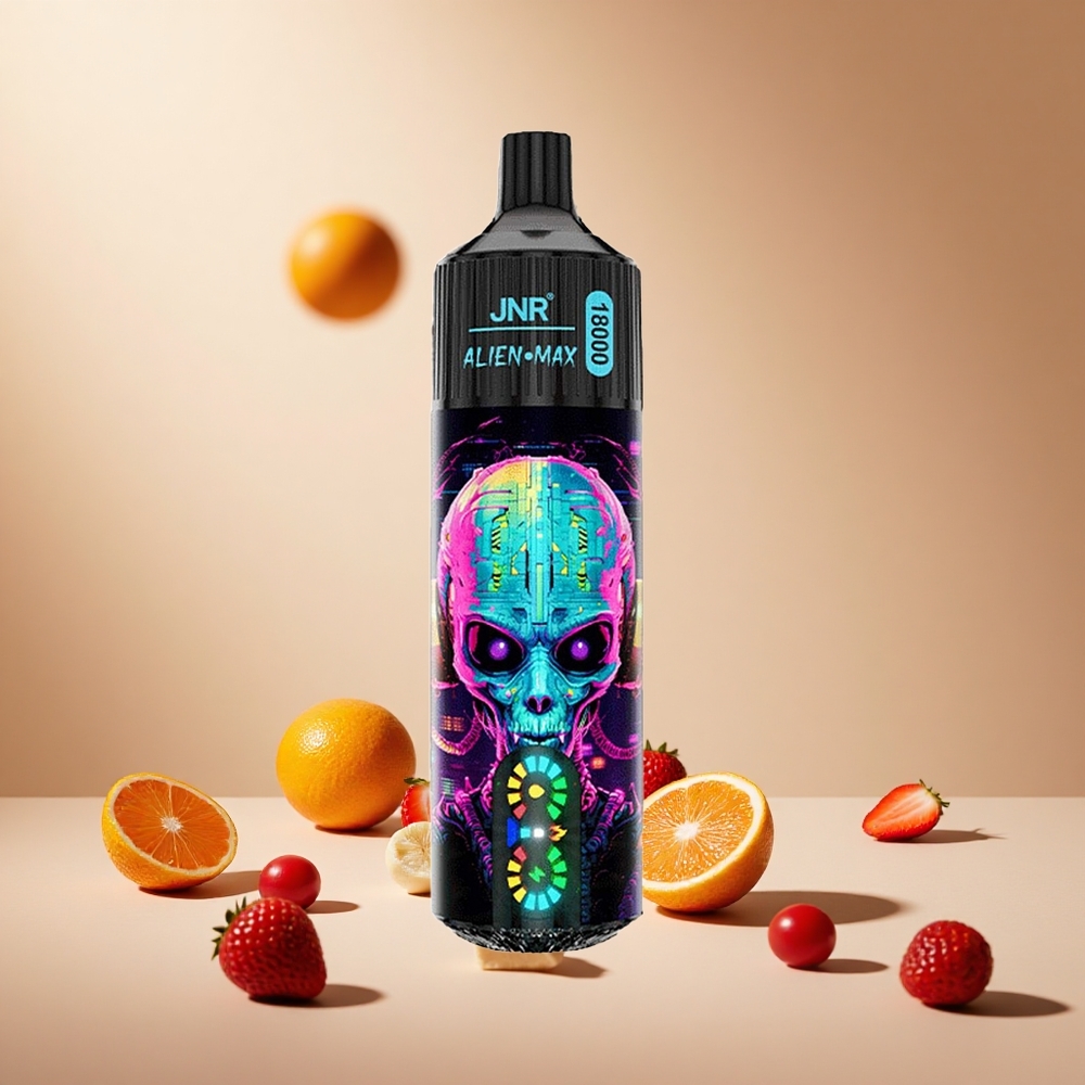 Hubba Bubba Strawberry JNR Alien Max 18000 Puffs wholesale vapes Ireland Dual Mesh Coil