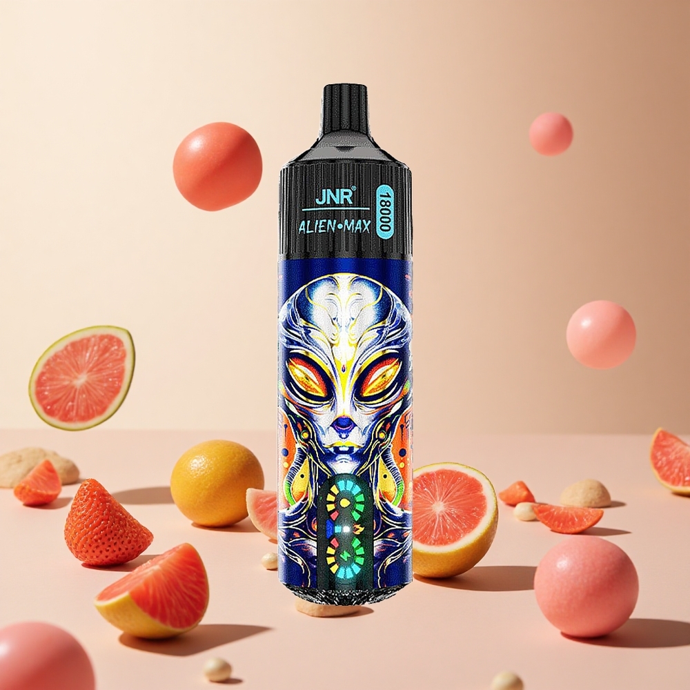 Strawberry Watermelon Bubblegum JNR Alien Max 18000 Puffs Dual Mesh Coil wholesale vapes Ireland