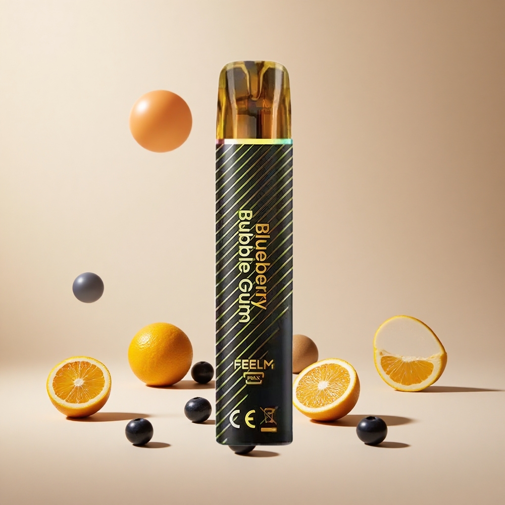 Blueberry Bubble Gum JNR Black&Golden 800 Puffs wholesale vapes Ireland Disposable Vape 550mAh