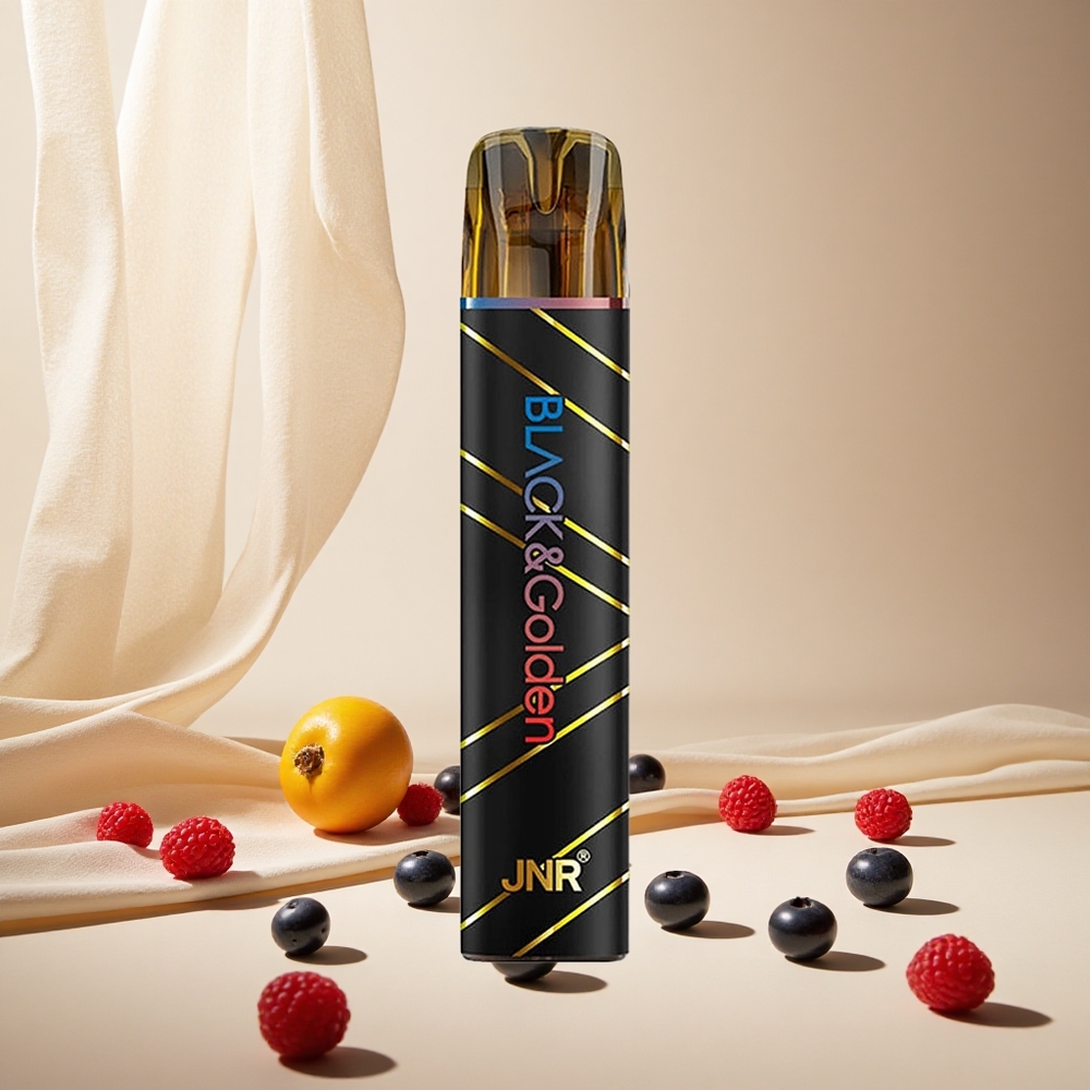 Blueberry Sour Raspberry JNR Black&Golden 800 Puffs wholesale vapes Ireland Disposable Vape 2% Nicotine