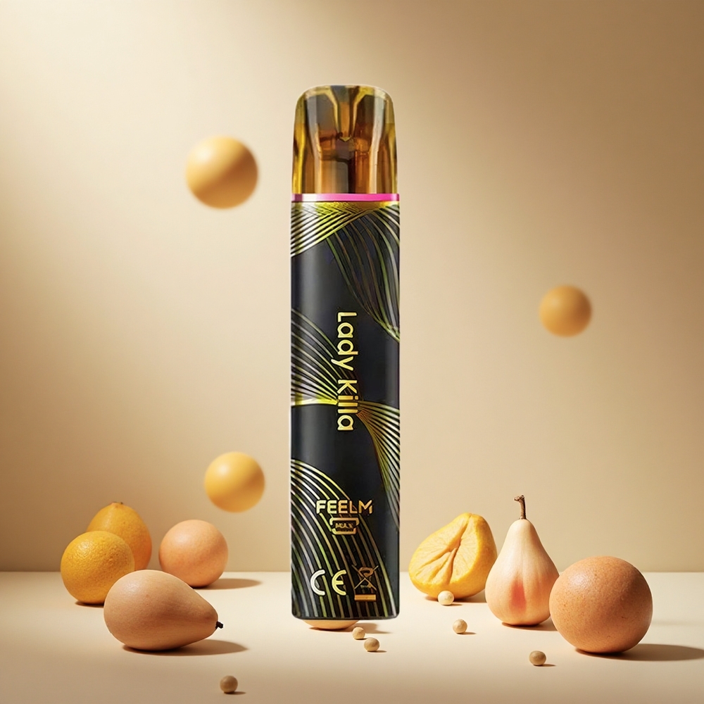 Lady Killa JNR Black&Golden 800 Puffs wholesale vapes Ireland TPD Certified 2% Nicotine