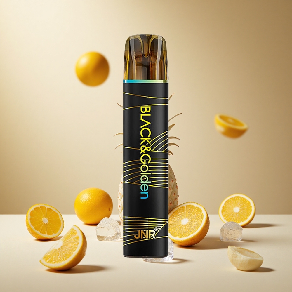Pineapple Ice JNR Black&Golden 800 Puffs wholesale vapes Ireland Disposable Vape