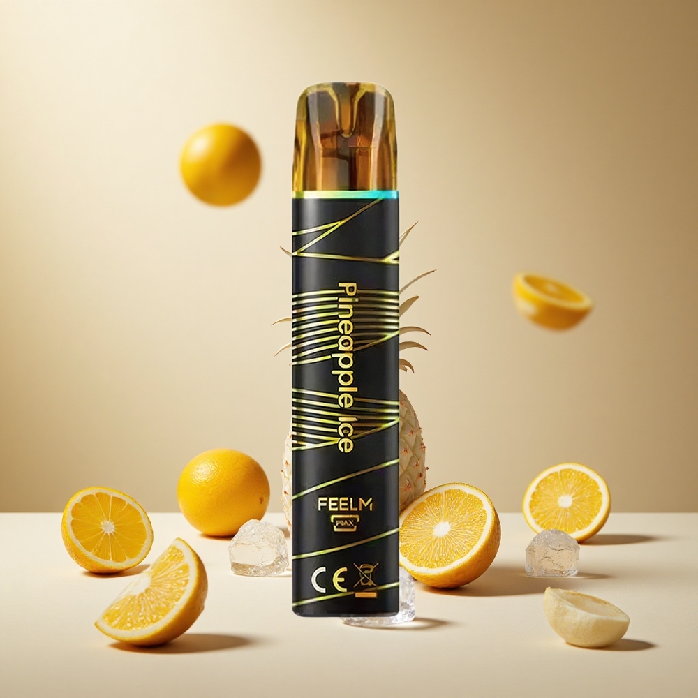 Pineapple Ice JNR Black&Golden 800 Puffs wholesale vapes Ireland Disposable Vape