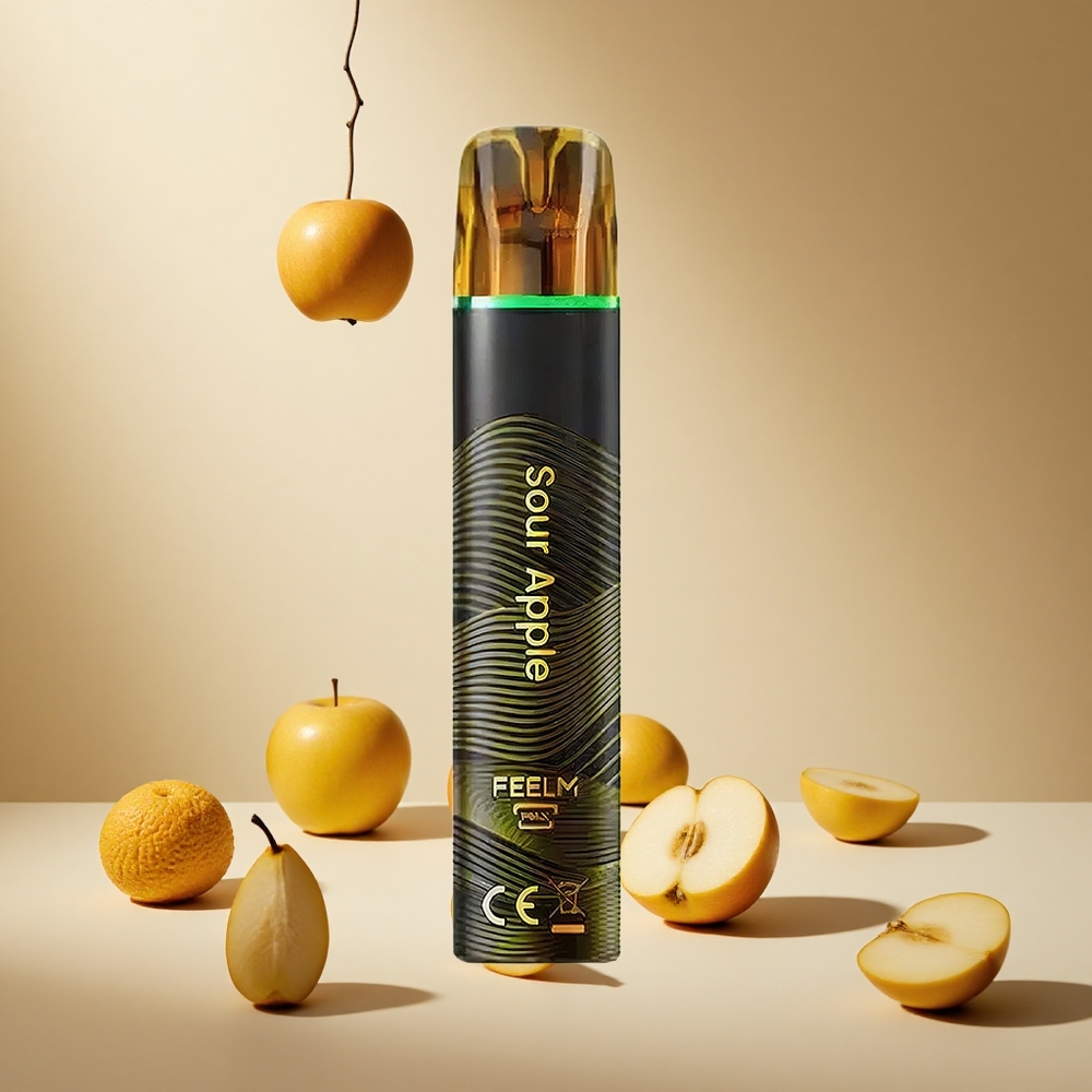 Sour Apple JNR Black&Golden 800 Puffs wholesale vapes Ireland Disposable Vape