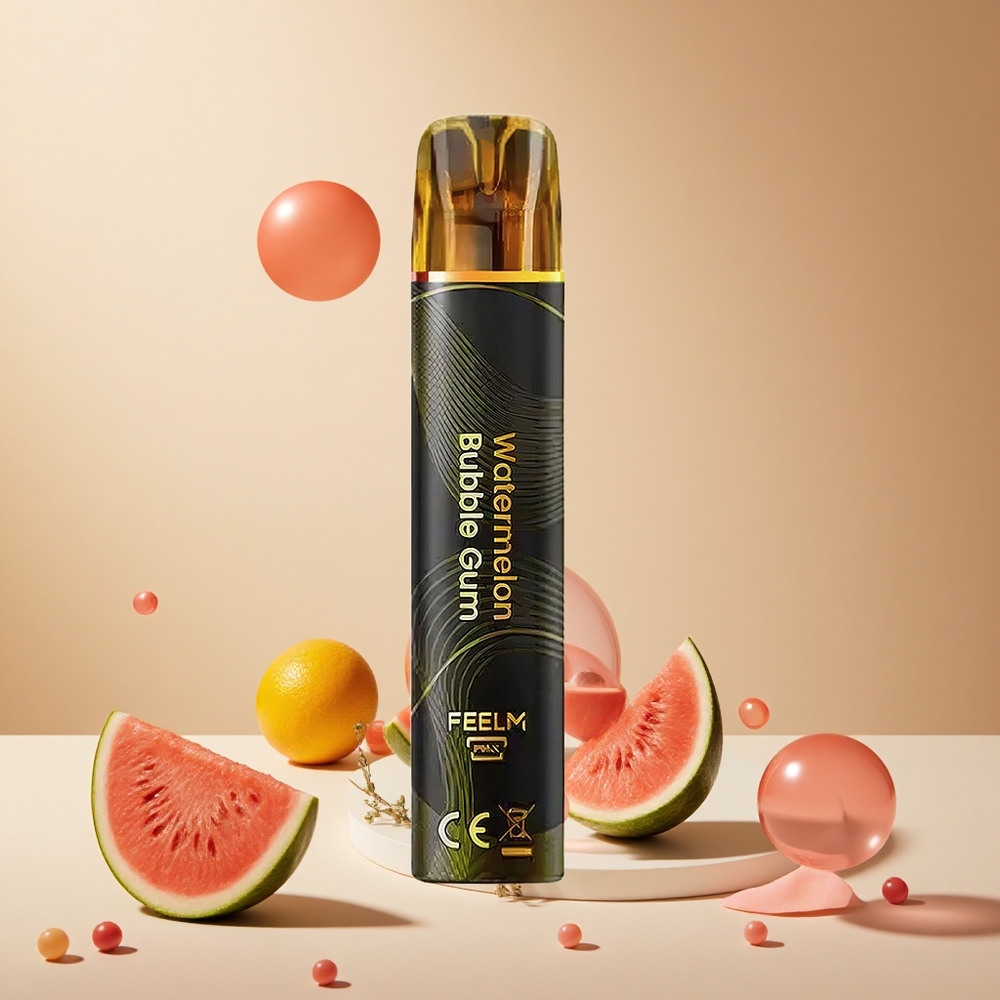 Watermelon Bubble Gum JNR Black&Golden 800 Puffs wholesale vapes Ireland Disposable Vape
