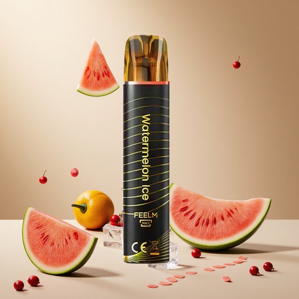 Watermelon Ice JNR Black&Golden 800 Puffs wholesale vapes Ireland Disposable Vape