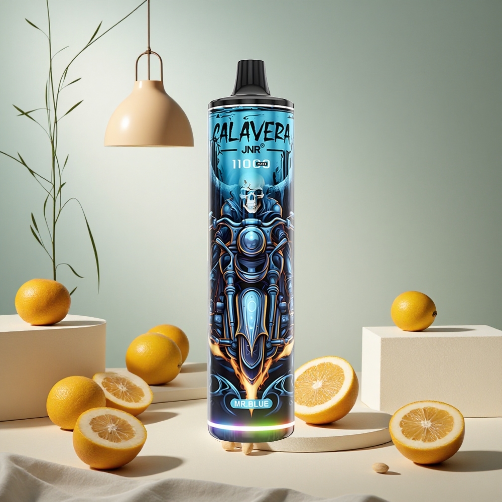 Blue Frost JNR Calavera 11000 Puffs wholesale vapes Ireland with Type-C Charging