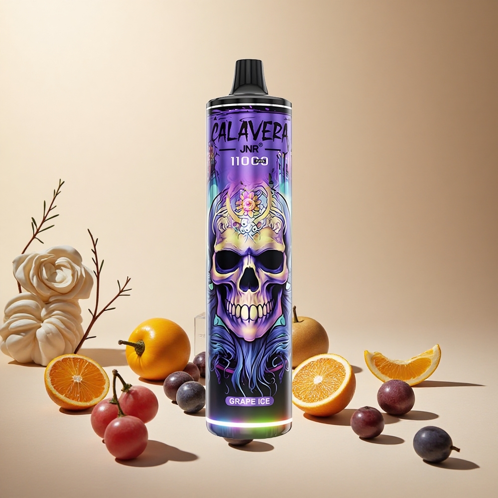 Grape Ice JNR Calavera 11000 Puffs Disposable Vape wholesale vapes Ireland Type-C Charging