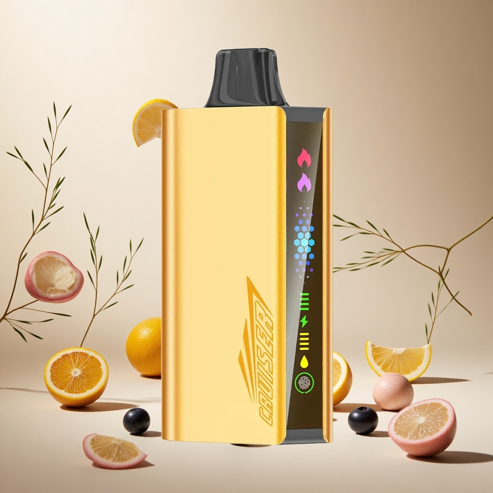 Blueberry Blast JNR Cruiser 12000 Puffs No-Charge Disposable Vape wholesale vapes Ireland Full-Metal Aluminum Body